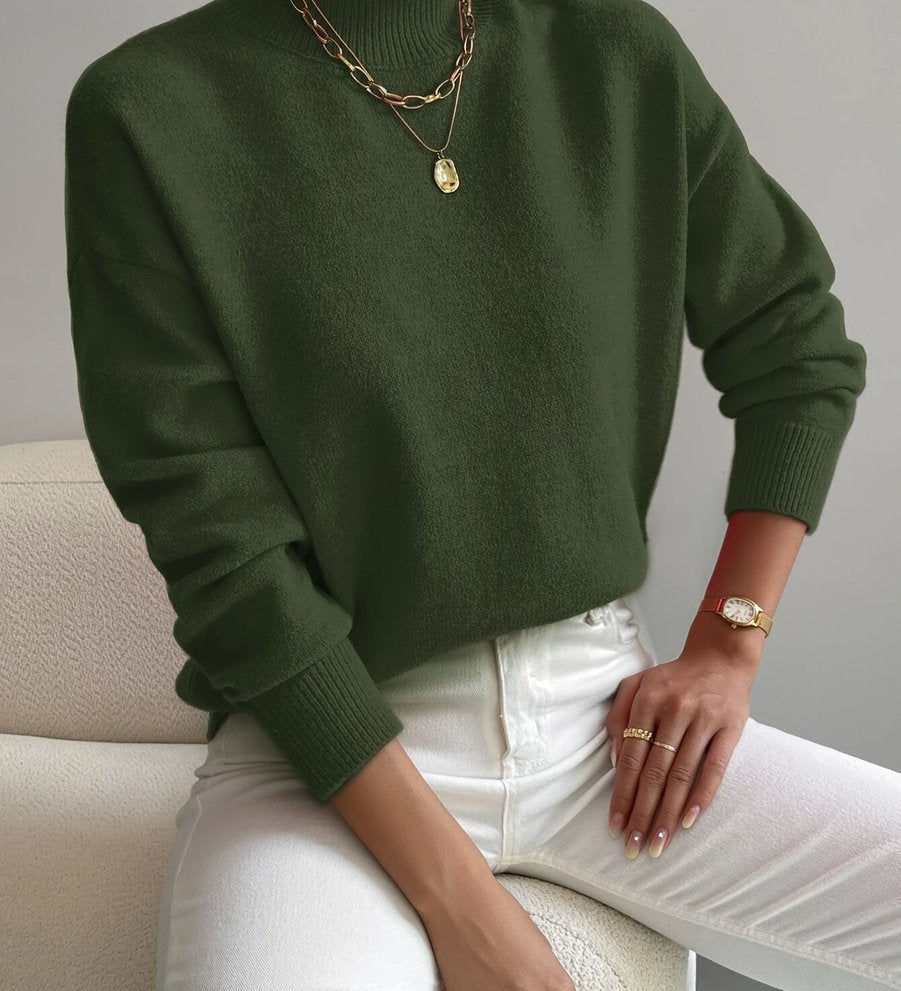 Naomi | Elegantiškas ir Patogus Turtleneck Megztinis