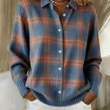 Anna | Plaid Megztinis