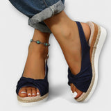 Delia – Espadrilės su pakulne