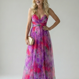 Isel | Minkšta Wrap Maxi Suknelė