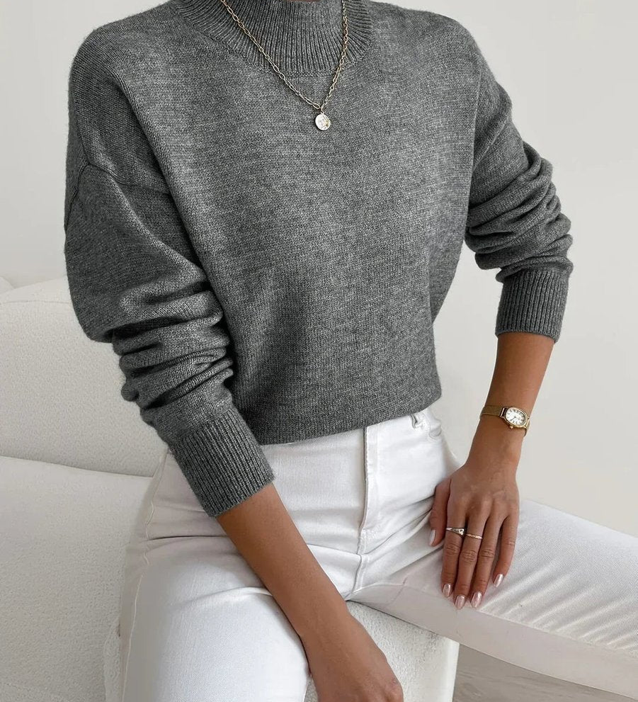 Naomi | Elegantiškas ir Patogus Turtleneck Megztinis
