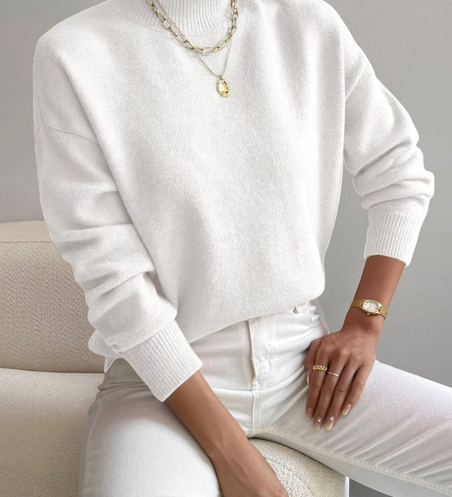Naomi | Elegantiškas ir Patogus Turtleneck Megztinis