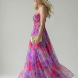 Isel | Minkšta Wrap Maxi Suknelė