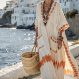 Larisa – Okerio Naxos Kaftano Suknelė