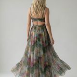 Isel | Minkšta Wrap Maxi Suknelė
