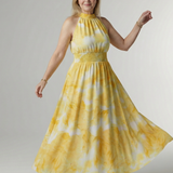 Sylin | Surinkta Halter Midi Suknelė