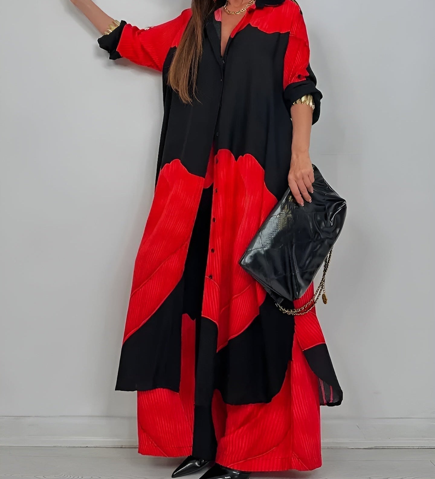 Ileana – Stilingas Vasaros Komplektas Su Patches