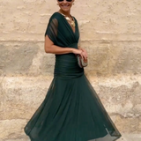 Louise™  | Elegantiška Maxi Suknelė su V formos Dekolte