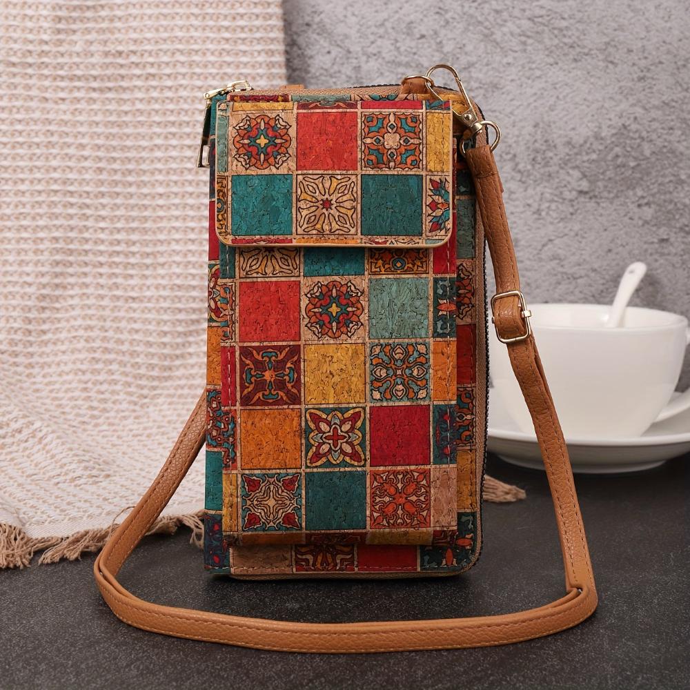 Natalia — Boho-Gėlių peties krepšio aksesuaras