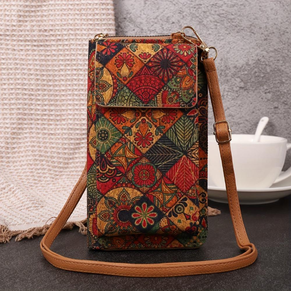 Natalia — Boho-Gėlių peties krepšio aksesuaras