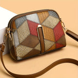 Clio — Mini Kryžminė Rankinė Patchwork