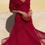 Louise™  | Elegantiška Maxi Suknelė su V formos Dekolte