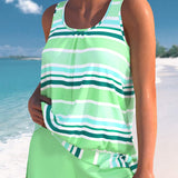 Narcisa – Tankini rinkinys Relaxat su Juostelėmis