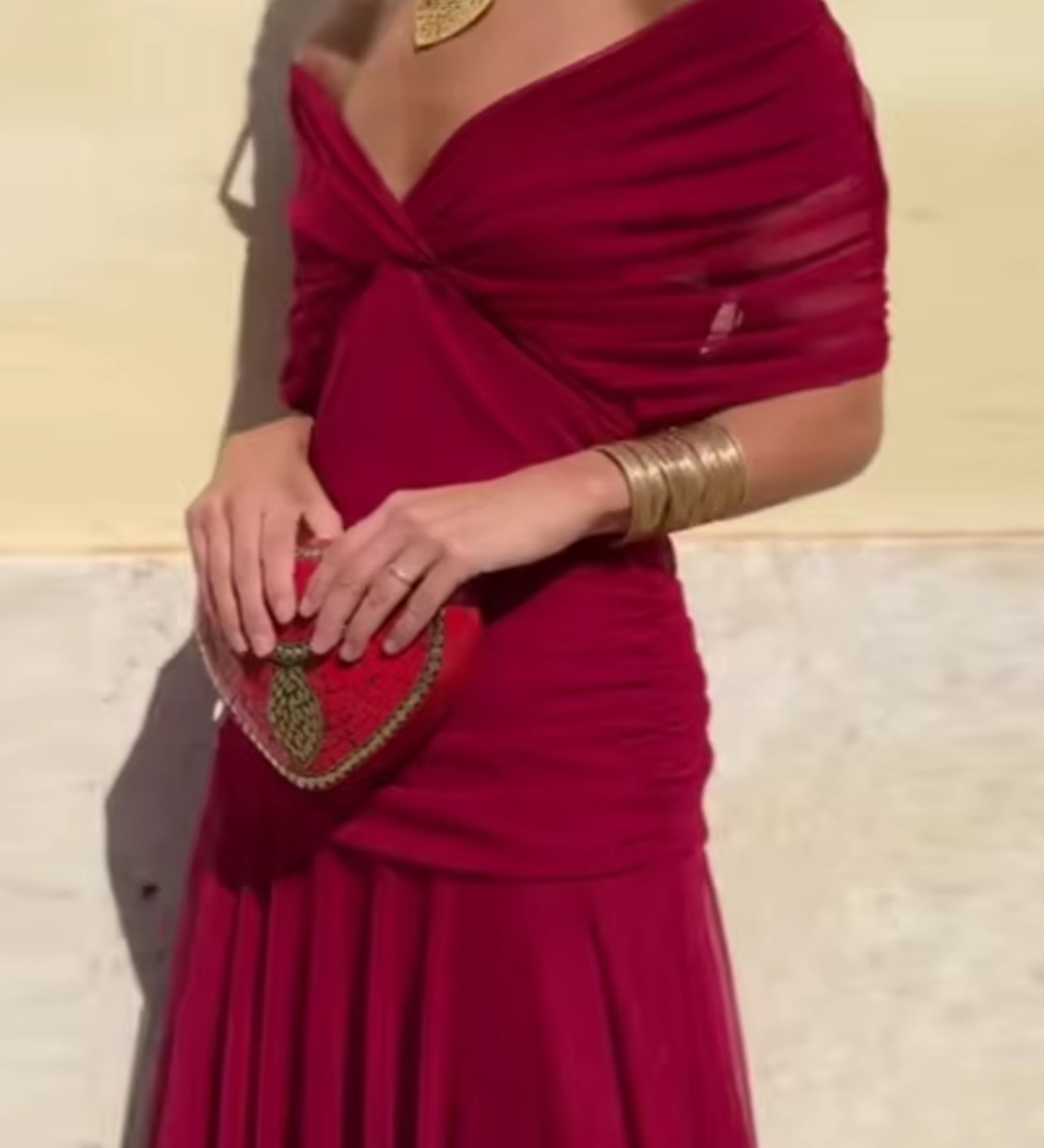 Louise™  | Elegantiška Maxi Suknelė su V formos Dekolte
