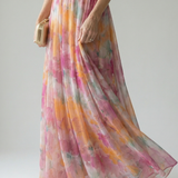 Isel | Minkšta Wrap Maxi Suknelė
