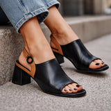 Melanie Marie | Slingback bateliai su kulniuku