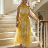 Sylin | Surinkta Halter Midi Suknelė