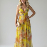 Isel | Minkšta Wrap Maxi Suknelė