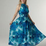 Sylin | Surinkta Halter Midi Suknelė