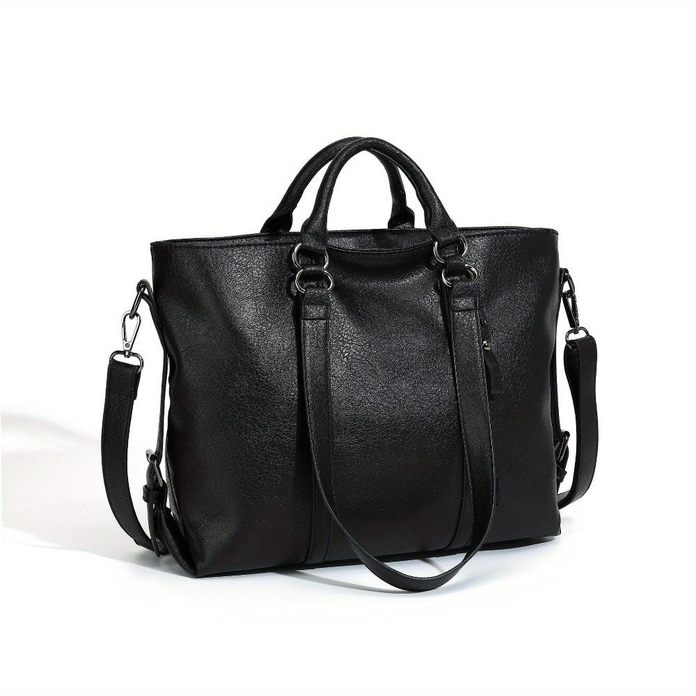 Bianca — Vintage Intemporel Shopper Krepšys su Išskirtiniu Elegantiškumu