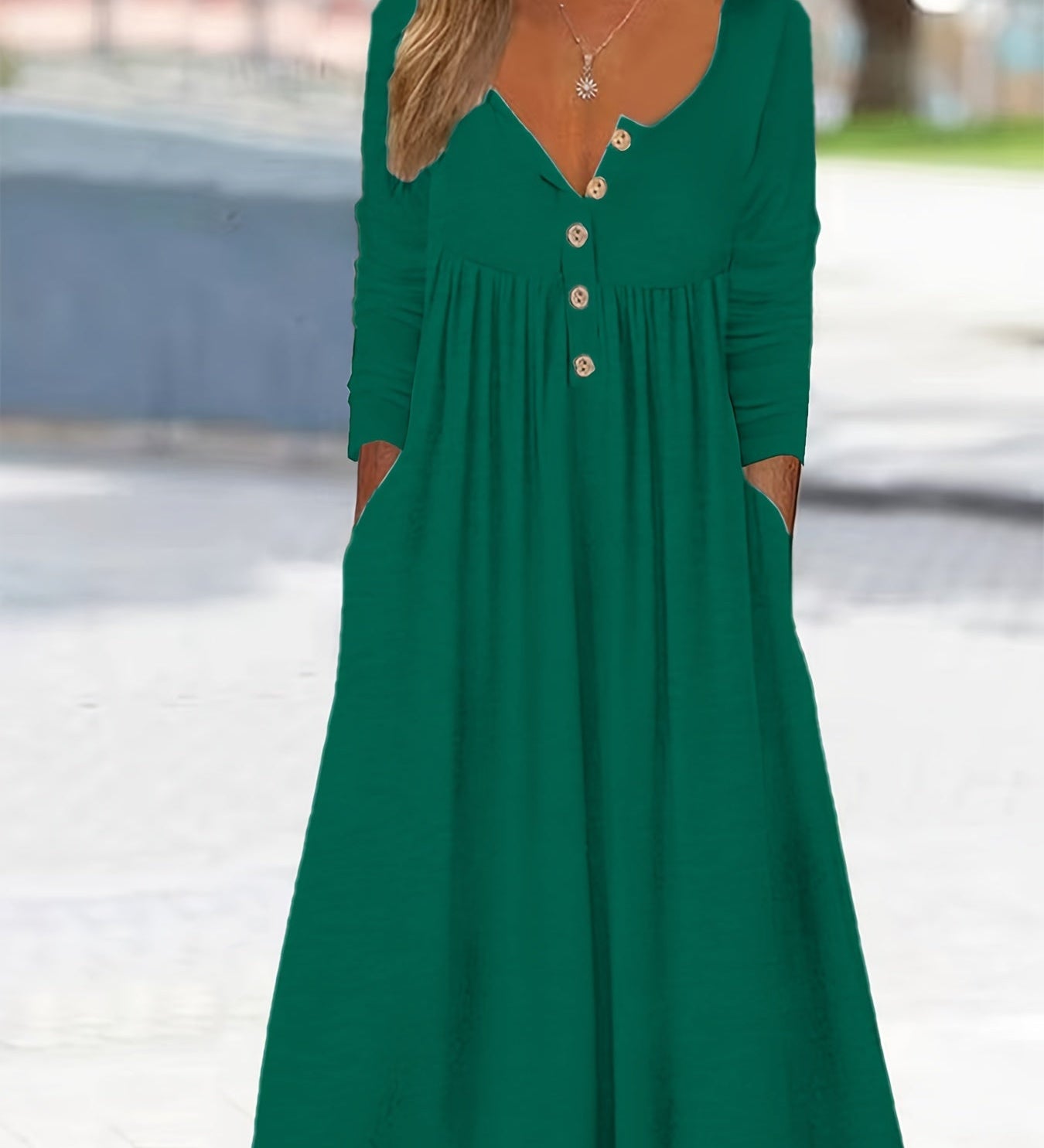 ZARA | MIDI SUKNELĖ SU MYGTUKAIS PRIEKYJE