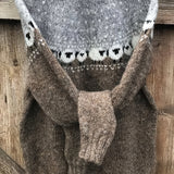 Elena | Patogus Avinėlio Žakardo Storas Megztinis