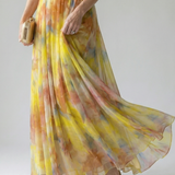 Isel | Minkšta Wrap Maxi Suknelė