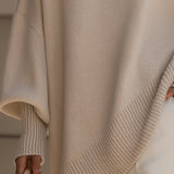 Sienna | Atsipalaidavęs Batwing Per didelis Megztinis