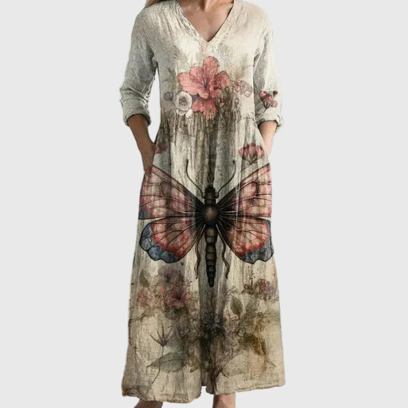 Saule | Maxi Suknelė Elegantiškas Žavesys