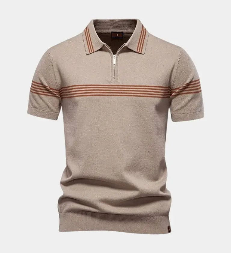 Emil™ | Dramblio kaulo spalvos Valmont polo marškiniai