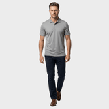 Klaus™ | Plieno pilkas polo