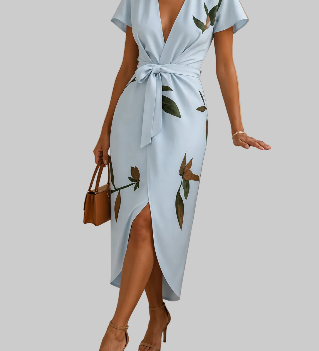 Iasmina – Midi Wrap Suknelė