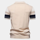 Henrik™ | Šviesiai dryžuotas polo marškinėlis