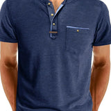 Tarmo | Minkštas pagrindinis džemperis su krūtinės kišene vyrams