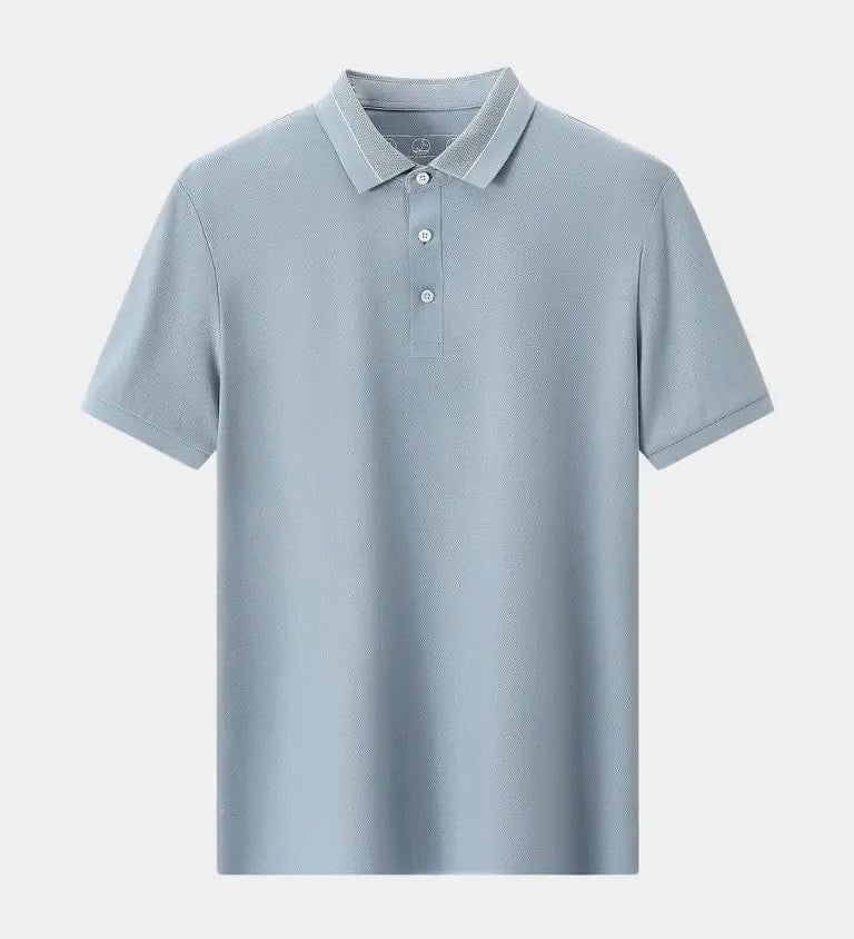 Klaus™ | Plieno pilkas polo
