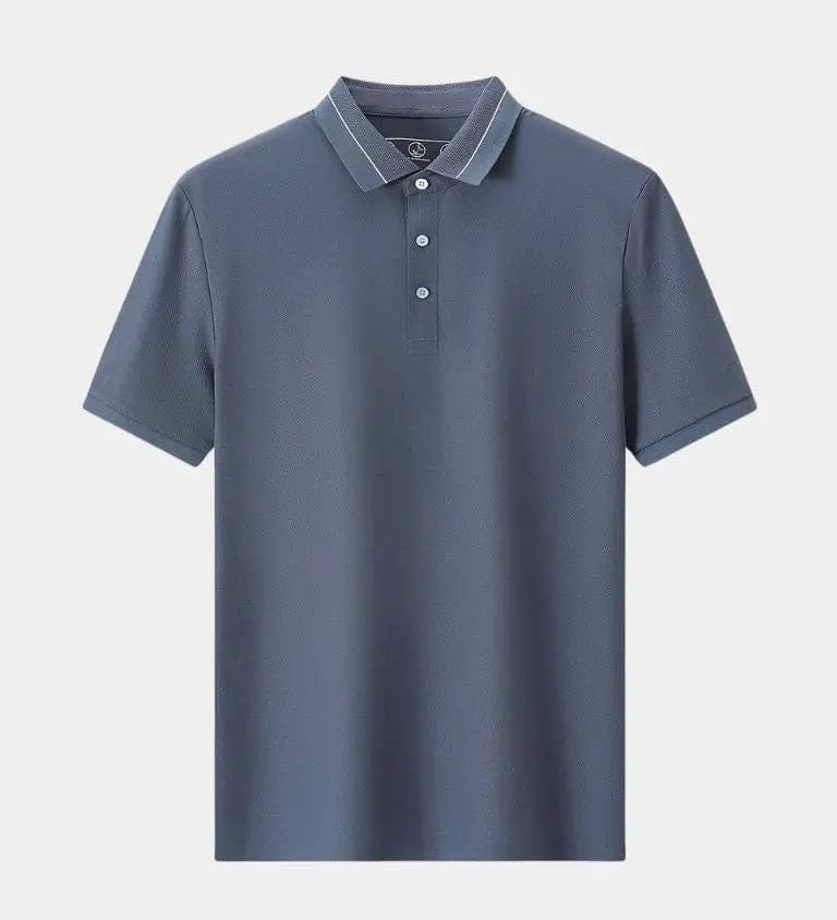 Klaus™ | Plieno pilkas polo
