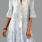 Liane - Elegantiška Boho Suknelė