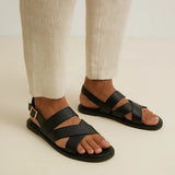 Lanaro™ | Elegantiškos kryžminės sandalai