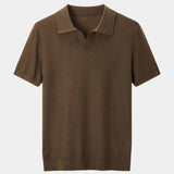Loke™ | Ruda akmens polo marškiniai