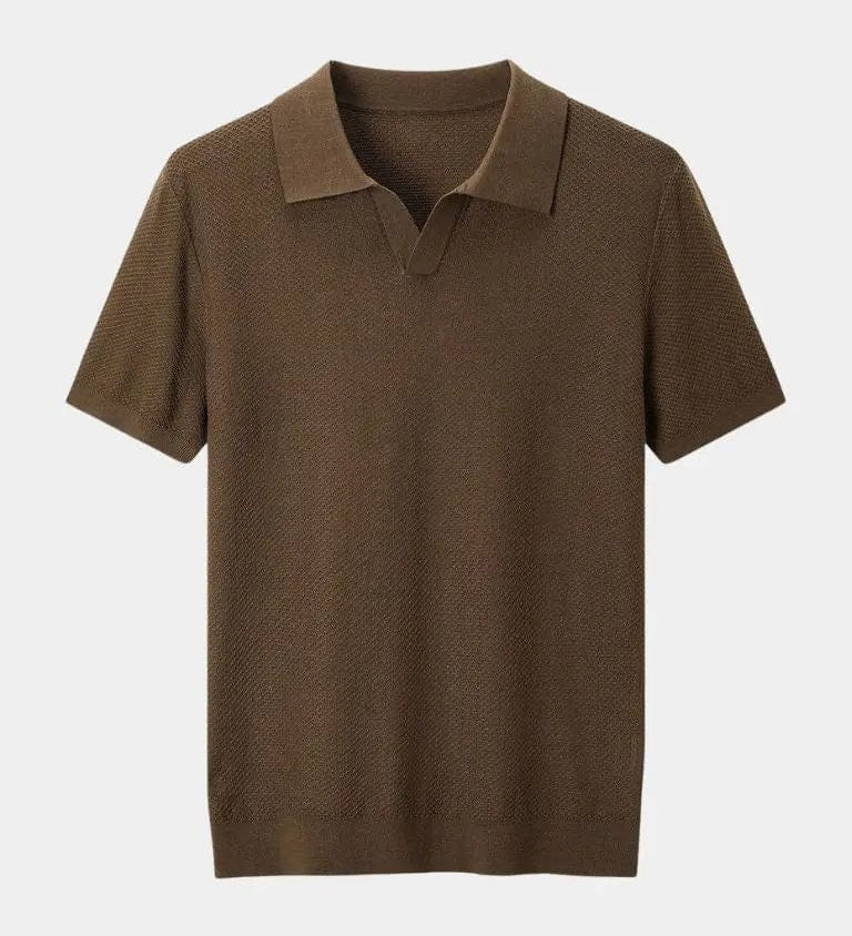 Loke™ | Ruda akmens polo marškiniai