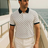 Ludvig™ | Tamsiai mėlynas Belmont polo marškinėlis
