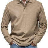 MOHR® | Prabangus polo marškinėliai su ilgomis rankovėmis