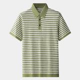 Malthe™ | Klasikinis dryžuotas polo marškinėlis