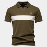 Niels™ | Savanna Riba Polo marškiniai
