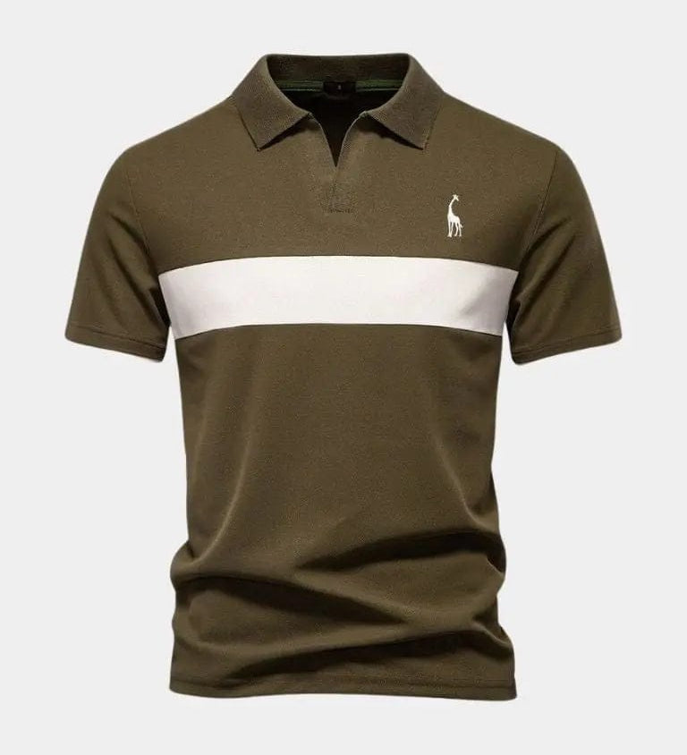 Niels™ | Savanna Riba Polo marškiniai
