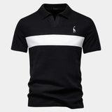 Niels™ | Savanna Riba Polo marškiniai