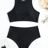 Octavia – Aukšto liemens sportinis bikini
