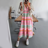 Jessenia - Boho Komfortiška Suknelė