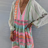 Jessenia - Boho Komfortiška Suknelė