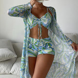 Cornelia – Bikini Retro, Šortai & Kimono